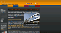Desktop Screenshot of languages-for-business.com